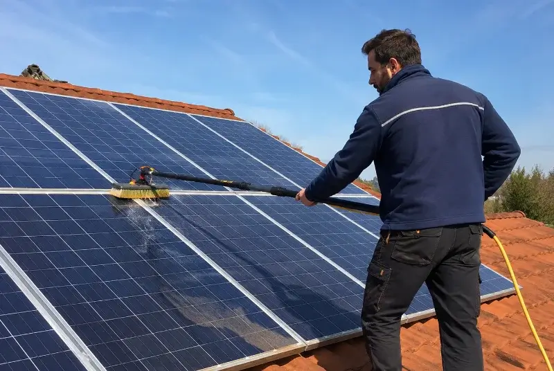 Nettoyage et entretien de panneaux solaires à la Tour-d'Aigues